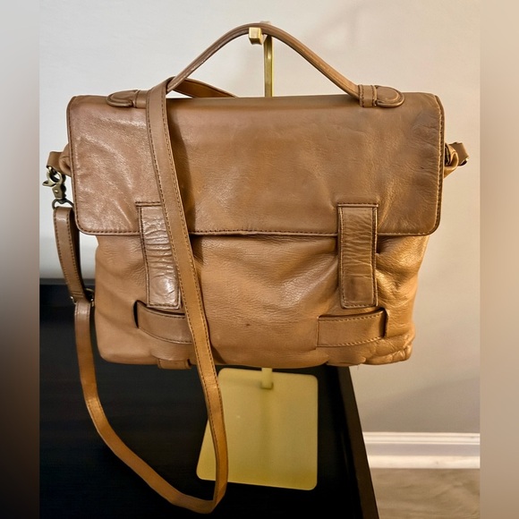 Donald J Pliner Leather Satchel - Picture 13 of 14